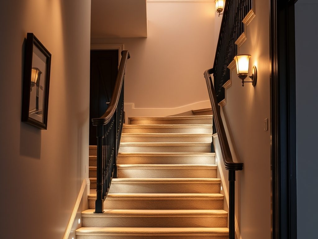 Oświetlenie schodów w domu: jak połączyć bezpieczeństwo, wygodę i estetykę bez błędów montażowych