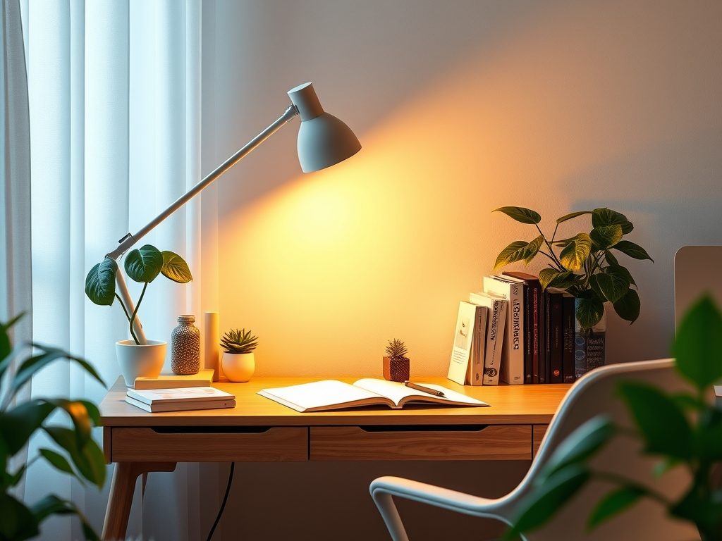 Oświetlenie stanowiska pracy w domu: jak wybrać i ustawić światło dla komfortu i efektywności pracy