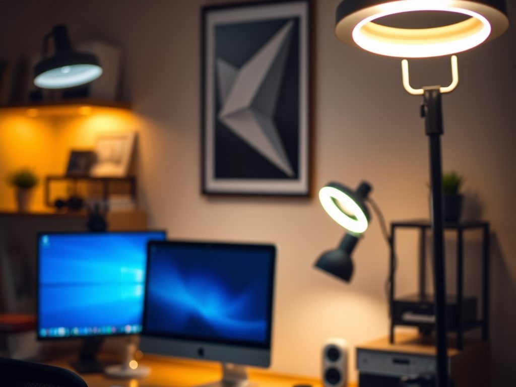 Jak ustawić światło do wideokonferencji w domu, by wyglądać naturalnie i profesjonalnie